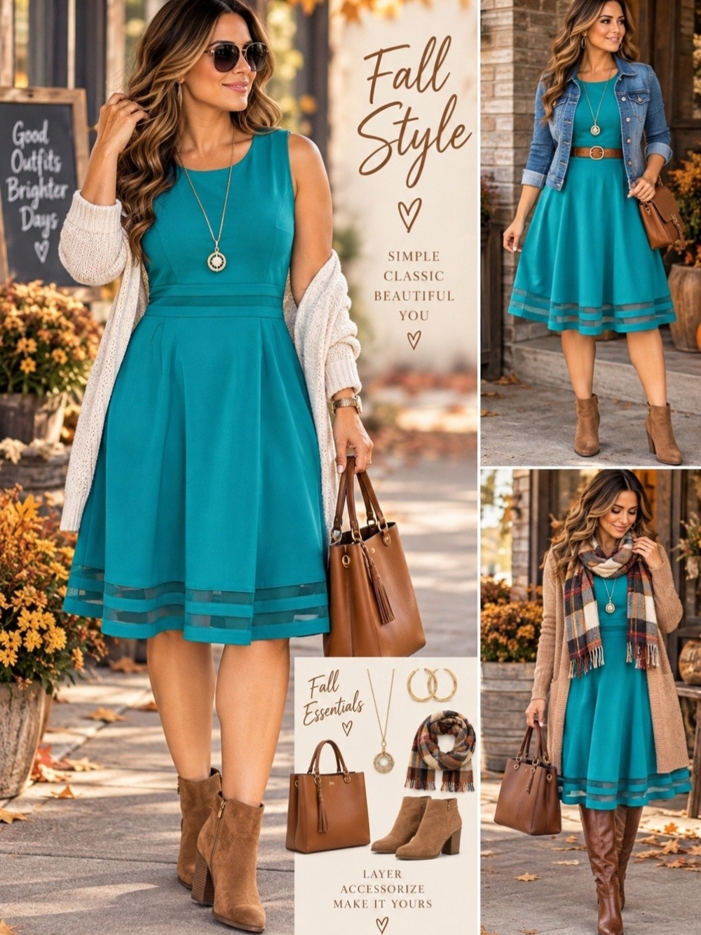 Calvin Klein Teal Sleeveless Fit-and-Flare Midi Dress Pit 22 Length 40"